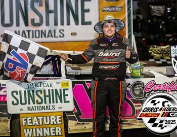 Volusia Speedway Park – Crate Racin’ USA – DIRTcar Sunshine Nationals – January 24-25th, 2025. (Chris Anderson Photos)
