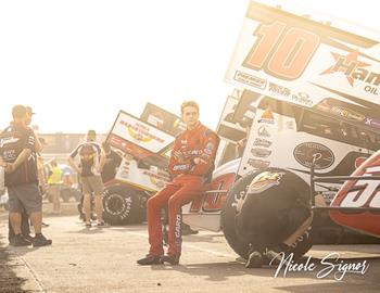 Knoxville Raceway (Knoxville, IA) – World of Outlaws NOS Energy Drink Sprint Car Series – June 13th-14th, 2025. (Nicole Signor photo)