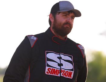 Quincy Raceways (Quincy, IL) – Midwest Auto Racing Series (MARS) Late Model Championship – May 16, 2025. (Josh James Artwork photo)
