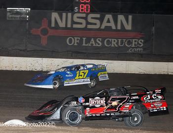 Vado Speedway Park (Vado, NM) – Wild West Shootout – January 8th-9th, 2022. (Mike Ruefer photo)