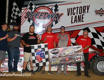 Dubuque Fairgrounds Speedway (Dubuque, IA) – Malvern Bank East Series – June 20th, 2024. (Mike Ruefer Photos)