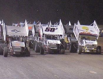 Three-wide at I-30