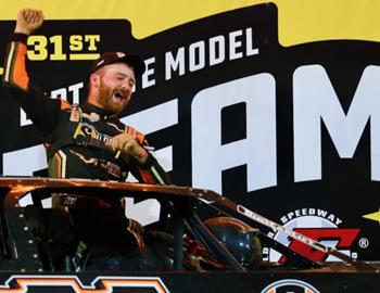 Josh Rice claimed his biggest career win at Eldora Speedway on June 6 during the first qualifying night of the Dirt Late Model Dream weekend worth $30,000.