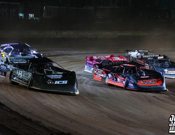 Volusia Speedway Park (De Leon Springs, FL) – World of Outlaw Late Model Series – DIRTcar Nationals – February 10th-15th, 2025. (Josh James Artwork)