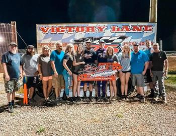 Topless Outlaw Series win on Saturday, May 21 at I-75 Raceway.