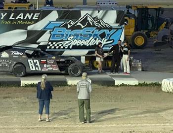 Dale Neitzel wins at Big Sky Speedway on July 26