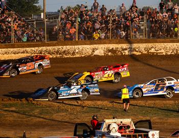 Florence Speedway (Walton, KY) – Lucas Oil Late Model Dirt Series – North/South 100 – August 8th-10th, 2024. (Heath Lawson Photo)