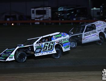 Farmer City Raceway (Farmer City, IL) – Midwest Auto Racing Series (MARS) – Illini 100– April 11-12, 2025. (Josh James Artwork photo)