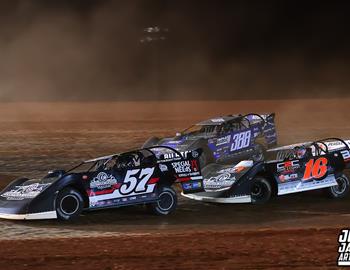 I-75 Raceway (Sweetwater, TN) – Hunt the Front Super Dirt Series – Championship Kickoff – March 8th, 2025. (Josh James Artwork)