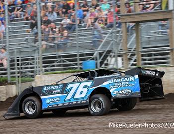 Mason City Motor Speedway (Mason City, IA) – Malvern Bank East Series – Fathers Day Special – June 15th, 2025. (Mike Ruefer Photo)