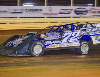 Tyler Emory claimed the Appalachian Mountain Speedweek win at Lincoln Speedway (Abbottstown, Pa.) on Saturday, June 17 and he went on to claim the miniseries title. (Jason Walls image).