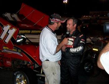 Brian Smith interviewed after finishing third