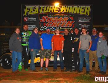 Bobby Turner won at Sugar Creek Raceway on May 31.