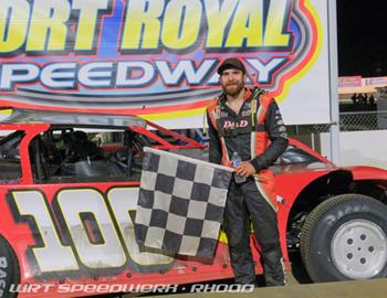 Kyle Lee wins the Butch Renninger Memorial at Port Royal Speedway on September 6