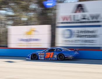 New River All-America Speedway (Jacksonville, NC) – zMAX CARS Tour Pro Late Model – National Dodge 225 – March 1, 2025. (Bryson Lopez Racing photo)