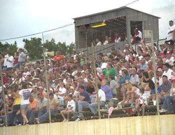 A packed house at Double X Speedway