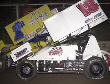 Tony Bruce, Jr. (18 ) and Robby Wolfgang (1a)