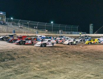 Carlos Ahumada Jr. competes at Vado Speedway Park (Vado, NM) on May 11, 2024.