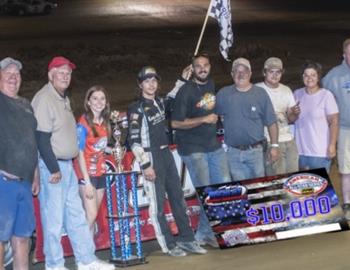 Tyler Bare picked up the $10,000 win at Beckley on September 10.