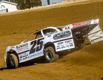 Atomic Speedway (Chillicothe, OH) – Lucas Oil Late Model Dirt Series – Buckeye Spring 50 – March 24th, 2024. (Heath Lawson photo)