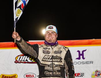 Peoria Speedway (Peoria, IL) – DIRTcar Summer Nationals Hell Tour – June 12th, 2025. (Tyler Carr Photo)