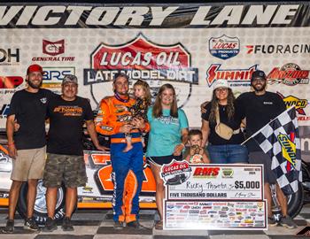 Batesville Motor Speedway (Batesville, AR) – Lucas Oil Late Model Dirt Series – Topless 100 – August 16th-17th, 2024. (Heath Lawson photo)