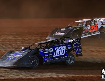 I-75 Raceway (Sweetwater, TN) – Hunt the Front Super Dirt Series – Championship Kickoff – March 8th, 2025. (Josh James Artwork)