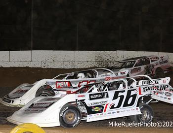 Quincy Raceways (Quincy, IL) – Midwest Auto Racing Series (MARS) Late Model Championship – May 16, 2025. (Mike Ruefer photo)