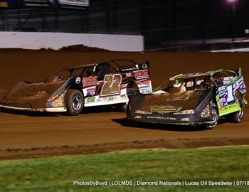 Lucas Oil Speedway (Wheatland, MO) – Lucas Oil Late Model Dirt Series – Diamond Nationals – July 17th, 2021. (Heath Lawson photo)