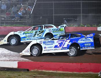 Talladega Short Track (Eastaboga, AL) – World of Outlaws Late Model Series – Alabama Gang 100 – April 26th, 2025. 