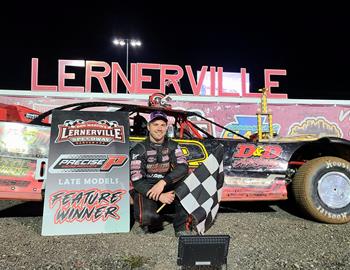 Michael Norris makes it two in a row with his win at Lernerville Speedway on Saturday, April 27.