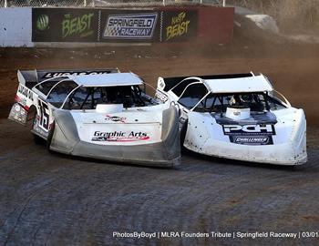 Springfield Raceway (Springfield, MO) – MLRA Founders Tribute – February 28-March 1, 2025. (Todd Boyd photo)