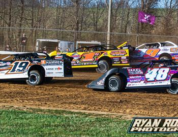 Brownstown Speedway (Brownstown, IN) – Lucas Oil Late Model Dirt Series – Indiana Icebreaker – March 21st, 2025. (Heath Lawson Photo)