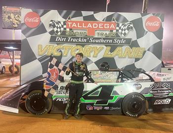 Ryan Wilson registered the Super Late Model win at Talladega Short Track (Eastaboga, Ala.) on Saturday, July 24.