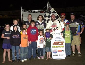 Kevin Ramey and company in victory lane.