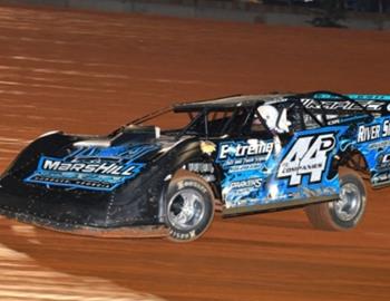 Dalton Cook conquered Saturday night’s Southern All Star (SAS) Dirt Racing Series event at I-75 Raceway (Sweetwater, Tenn.). He received $5,000 for the win. (MRM Racing Photography image)