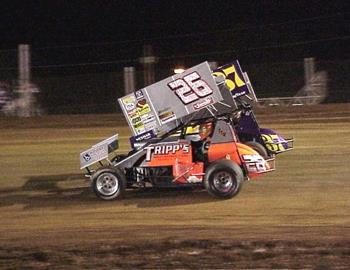 Derek Drown & Joe Bustillos pace a heat race