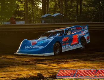 Tri-City Raceway Park (Franklin, PA)  – Jay’s Automotive United Late Model Series – August 11th, 2024. (Devin Goodman photo)