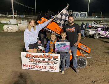 Brantley finished second at Brooklyn (Iowa) Raceway on Friday, Sept. 15.