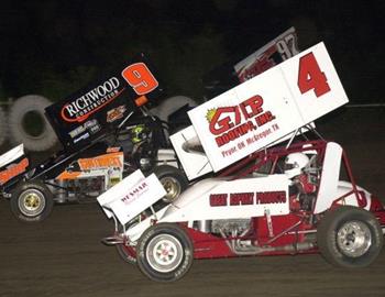 Gary Wright (9), Jamie Passmore (4J) and Aaron Berryhill (97)