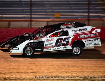 Lucas Oil Speedway (Wheatland, MO) – United States Modified Touring Series (USMTS) – King of America XIV – March 27-29, 2025. (Todd Boyd photo)