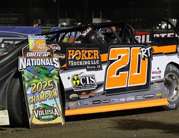Volusia Speedway Park (De Leon Springs, FL) – World of Outlaw Late Model Series – DIRTcar Nationals – February 10th-15th, 2025. 
