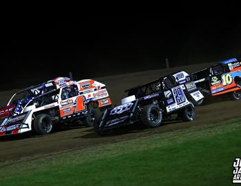 Cedar County Raceway (Tipton, IA) – Hawkeye Land 40 – April 17th, 2025. (Josh James Artwork)