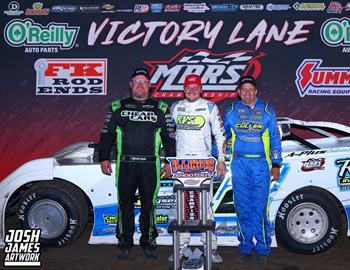 Fairbury Speedway (Fairbury, IL) – MARS Late Model Championship Series – Illinois Dirt Shootout – August 30th, 2025. (Josh James Artwork)