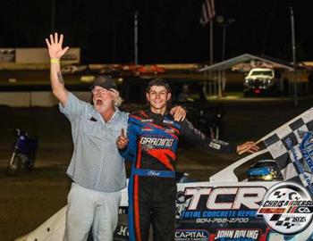 Bubba Roling won the 602 Late Model division at All-Tech Raceway on April 19.