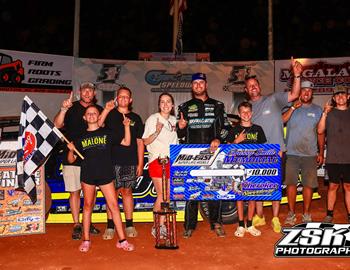 Cherokee Speedway (Gaffney, SC) – Mid-East Super Late Model Series – Grassy Smith Memorial – July 3rd, 2024. (ZSK Photography)