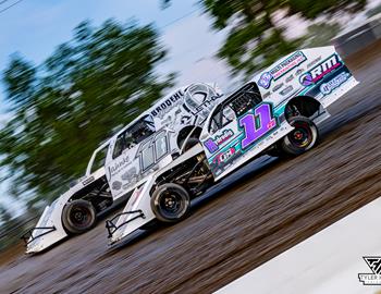 Nodak Speedway (Minot, ND) – Prelude to the Dakota Classic Modified Tour – July 6, 2024. (Tyler Hagen photo)