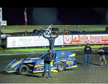 Rick Delaine clinched the 2024 Track Championship Wissota class at Victory Lane Speedway in Winnipeg, Manitoba, Canada