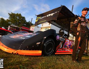 Brownstown Bullring (Brownstown, IL) – MARS Late Model Championship Series – Brownstown 100 – September 13th, 2024. (Josh James photo)