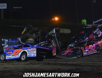 Macon Speedway (Macon, IL) – Castrol FloRacing Night in America – May 28th, 2024. (Josh James photo)